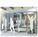 Panasonic Urgently push open the automatic sliding door